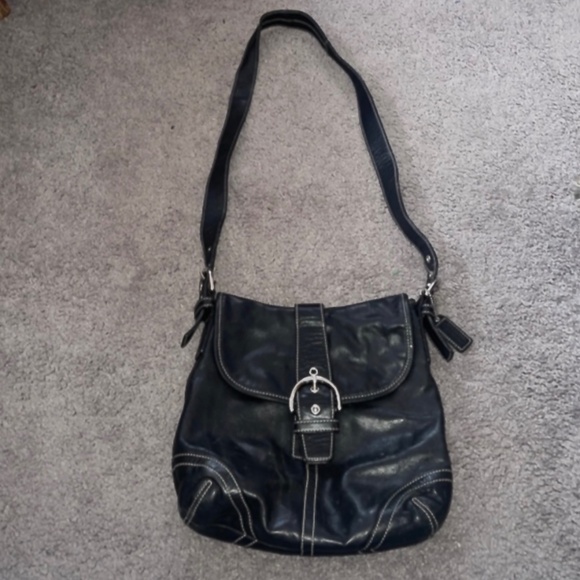 Vintage Coach Leather Soho Bag - Picture 1 of 12
